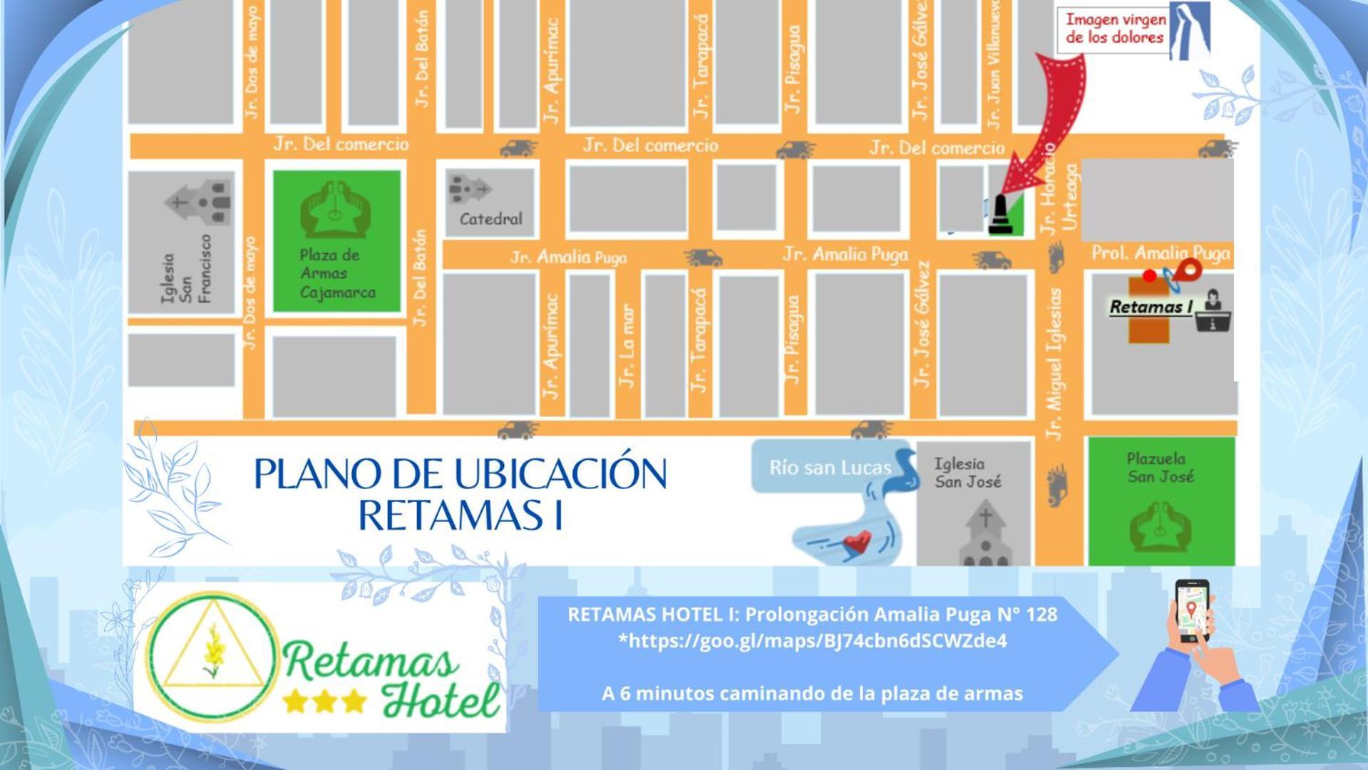 Retamas Hotel Cajamarca Buitenkant foto